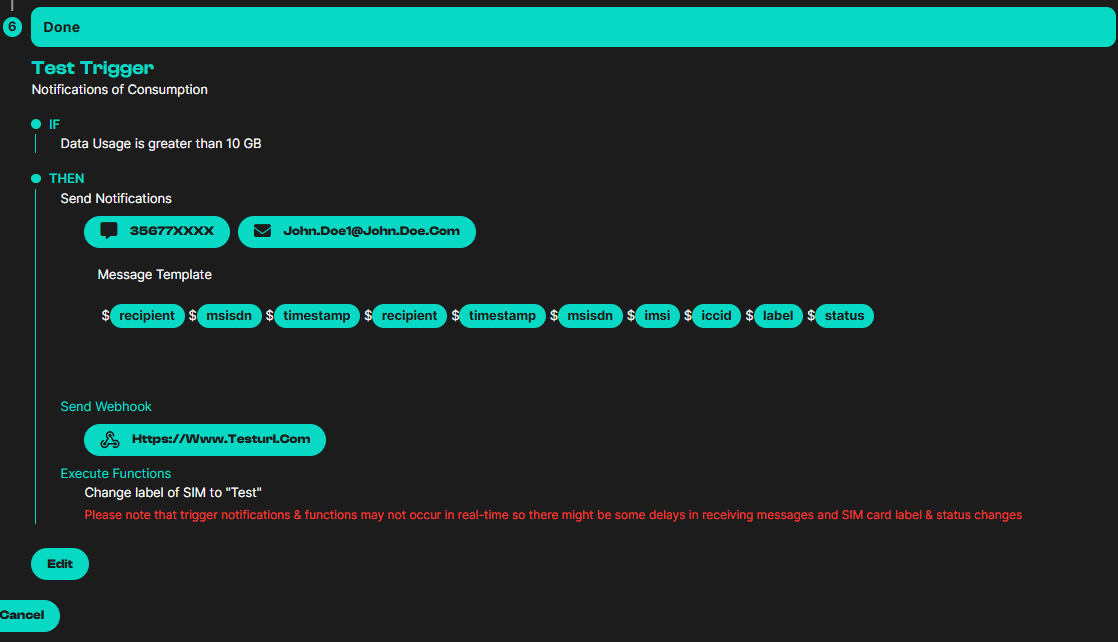 Step-by-step guide to create a new trigger - melita.io